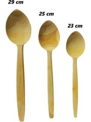 Online Pazar Şimşir Ahşap Kaşık Şimşir Kepçe , Ağaç & Tahta Kaşık  Doğal  El Işçiliği Hakiki Şimşir 3'lü Set