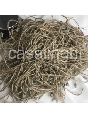 Casalinghi Kırnap Kilitli Ip Etiket Ipi Asmalı Ip - 50 Adet