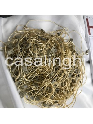 Casalinghi Renk Seçenekli Kilitli Ip Etiket Ipi Renkli Asmalı Ip - 100 Adet