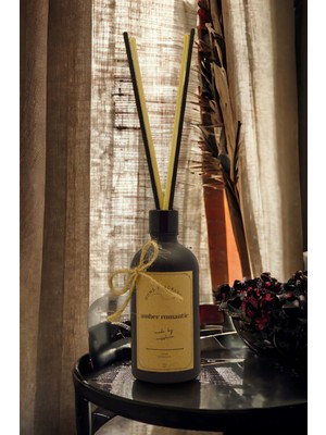 Miss Lina   Amber Romantik Bambu Çubuklu 100 ml Oda Kokusu