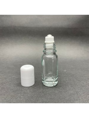 Ziylan 10 cc Amber Cam Roll-On Şişesi - 10 ml Çelik Bilyeli Şişe - Cam Roll On Şişe - Cam Şişe (80 Adet)