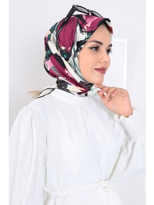 Aklima Butik Empirme Rayon Eşarp - Siyah