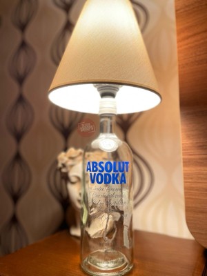 Design Shops Absolut Şişe Abajur Tasarım