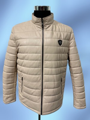 Deriburada Hakiki Deri Şişme Mont - 9 Renk Seçeneği