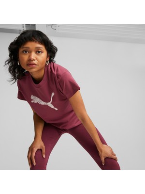 Puma Kadın Pembe Puma Her Tee Pembe Kadın T-Shirt