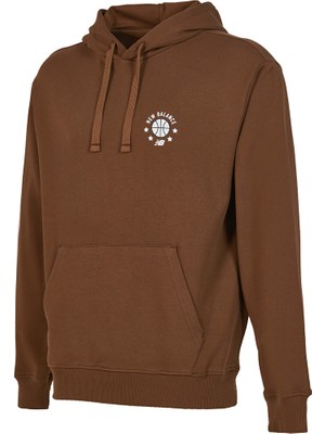 New Balance MNH1411 Kahverengi Erkek Sweatshirt