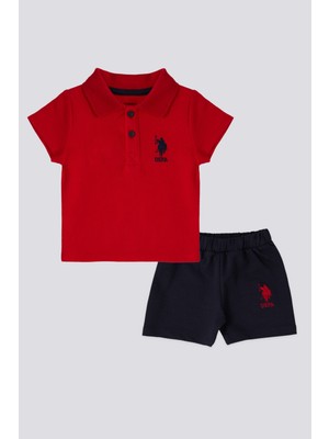 U.S. Polo Assn. U.S. Polo Assn Erkek Bebek Kırmızı Takım
