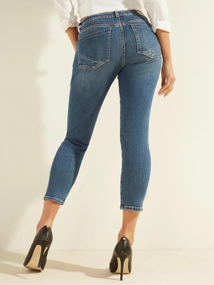 Guess Vanille Kadın Denim Skinny Pantolon W0Y086D3Ow3