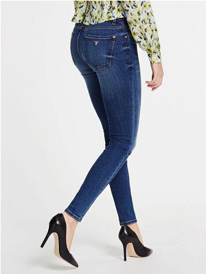 Guess Annette Kadın Skinny Denim Pantolon W0Ga99D41F2