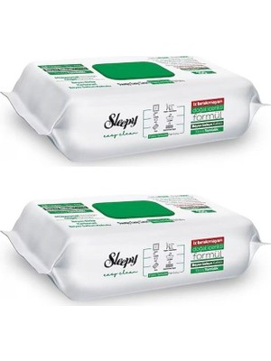 Muhtelif Sleepy - Yüzey Temızlik Havlusu Easy Clean Beyaz Sabun 100LÜ - 2 Paket