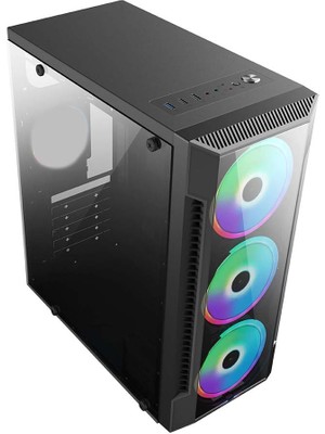 Xaser XSR243 I7 3770 16GB Ram 256GB SSD 4gb RX550 Ekran Kartı Masaüstü Oyun Bilgisayarı