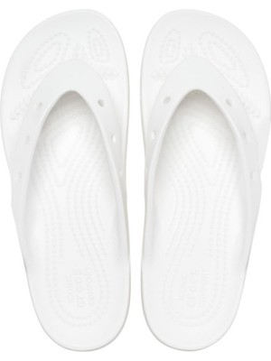 Crocs Classic Platform Flip W Kadın Beyaz Terlik 207714-10010