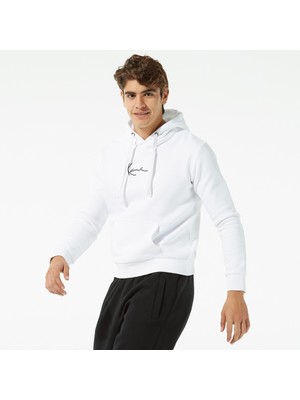 Karl Kanı Beyaz Erkek Oversize Sweatshirt