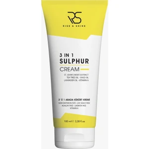 Rise & Shine 3 In 1 Kükürt Kremi - 100 ml