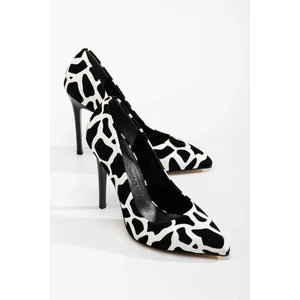 Kadın Stiletto Zebra