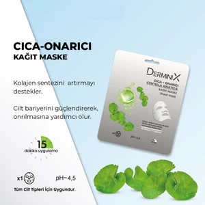 Cica Onarıcı Kağıt Maske