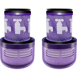 Dyson V12 Detect Slim Absolute Clean ile Uyumlu 2 Adet Yıkanabilir Hepa Filtre (Yurt Dışından)