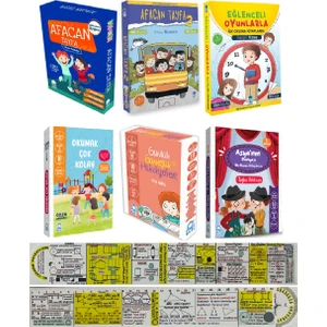 Mavi Kirpi Yayınları 1. Sınıf Okuma Kitapları 60 Kitap Set - Afacan Tayfa - Günlük Güneşlik - Matematik Öğreten Ayraç