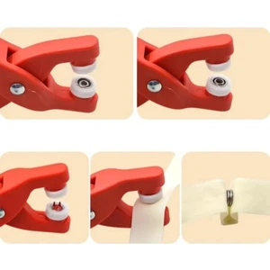 HD Marketim Pratik Çıt Çıt Düğme Takma Çakma Aparatı Makinesi ve 100 Adet Çıt Çıt