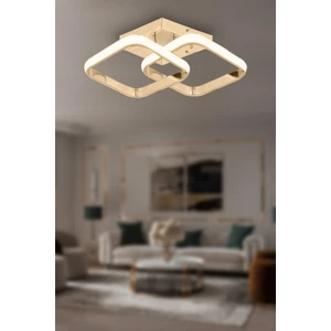 Eray Aydınlatma 9253 Ledli Gold Plofonyer Avize
