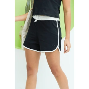 Polo State Kadın Şort  Siyah