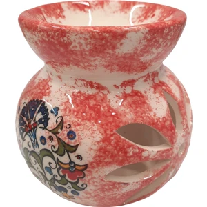 Motifli Seramik Buhurdanlık