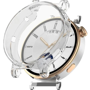 Huawei Watch Gt4 41MM Uyumlu Kasa ve Ekran Koruyucu 360 Tam Koruma Silikon Kılıf