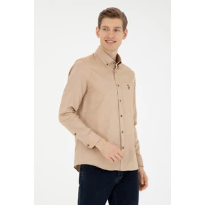 U.S. Polo Assn. Erkek Coconut Basic Gömlek 50271277-VR153