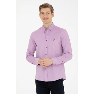 U.S. Polo Assn. Erkek Mor Gömlek Basic 50271276-VR203
