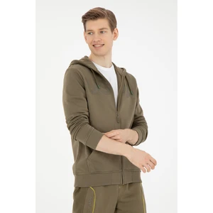 U.S. Polo Assn. Erkek Haki Hırka (Örme) 50269394-VR027