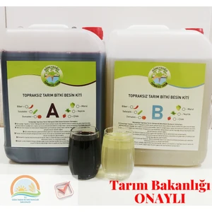 Güneydoğu Topraksız Tarım Topraksız Tarım Genel 5 Lt. A ve B Besini Hidroponik