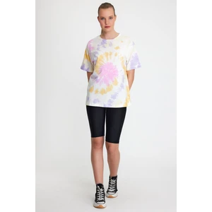 Polo State Kadın Batik Yıkamalı Oversize Pembe