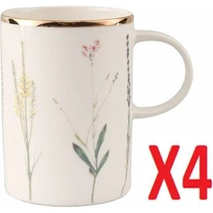 Botanical Desen Kupa 340CC 4 Lü 04ALM008000