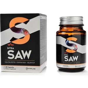İntra Saw Palmetto Pumpkin Seed Selenyum 30 Kapsül