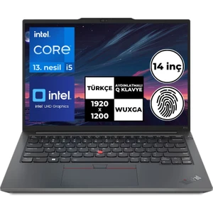Thinkpad E14 Gen5 I5-1335U 24 GB 1 Tbssd 14" Wuxga Freedos 21JK0003TX BT10