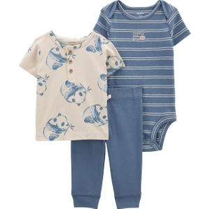 Erkek Bebek 3lü Set