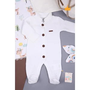 Baby Hola Müslin Unisex Bebek Tulum 1087