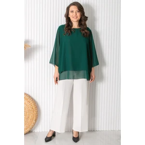 Şifon Tunik Zümrüt FHM924