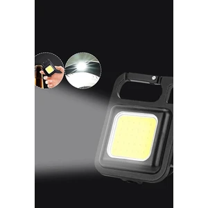 Çok Amaçlı Mini LED Anahtarlık El Feneri Flash Mıknatıslı Su Geçirmez Şişe Açacaklı Kamp Feneri