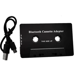 Evrensel Kaset Bluetooth 5.0 Ses Araba Bant Aux Stereo Adaptörü Telefon Için Mic ile Mp3 Aux Kablosu CD Çalar (Yurt Dışından)