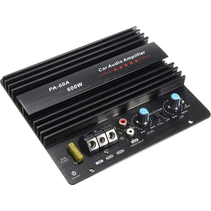 12V 600W Araba Amplifikatörü Kurulu PA-60A Subwoofer Devre Modülü Araba Güç Amplifikatörü, Siyah (Yurt Dışından)