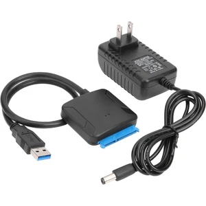 USB - Sata Veri Kablosu, 2,5/3,5 Inç Usb3.0 Kolay Sürücü Kablosu Sata Adaptör Kablosu (Abd Tak) (Yurt Dışından)