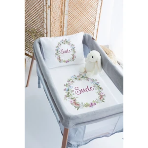%100 Delux Pamuk Isme Özel 70X120 Park Yatak Nevresim Takımı
