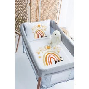 %100 Delux Pamuk Isme Özel 70X120 Park Yatak Nevresim Takımı