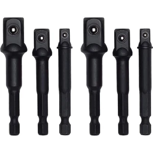 6x Darbe Sınıfı Soket Adaptörü/uzatma Seti | Elektrikli Matkabı Yüksek Hızlı Somun Sıkma Makinasına Dönüştürür (Yurt Dışından)