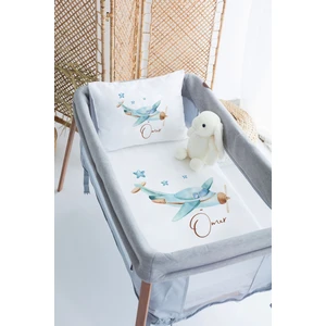 %100 Delux Pamuk Isme Özel 70X120 Park Yatak Nevresim Takımı