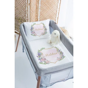 %100 Delux Pamuk Isme Özel 70X120 Park Yatak Nevresim Takımı