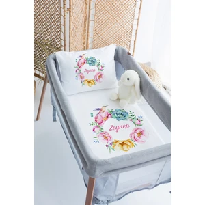 %100 Delux Pamuk Isme Özel 70X120 Park Yatak Nevresim Takımı