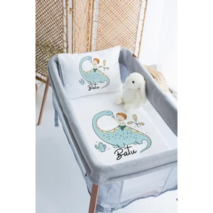 %100 Delux Pamuk Isme Özel 70X120 Park Yatak Nevresim Takımı