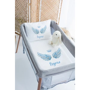 %100 Delux Pamuk Isme Özel 70X120 Park Yatak Nevresim Takımı